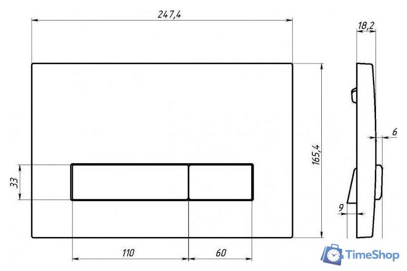 Унитаз подвесной Berges Wasserhaus Floe S Rimless + АТОМ 410 AT-043337 (с сиденьем) - Изображение №11 — Интернет-магазин Time-Shop