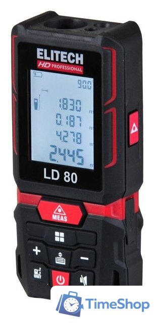 Лазерный дальномер ELITECH LD 80 - Изображение №1 — Интернет-магазин Time-Shop