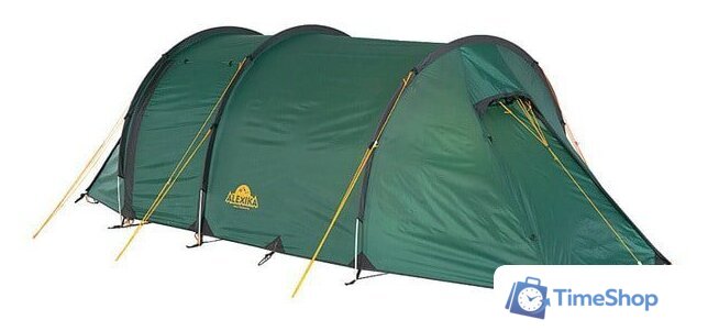 Треккинговая палатка AlexikA Tunnel 3 (зеленый) - Изображение №5 — Интернет-магазин Time-Shop