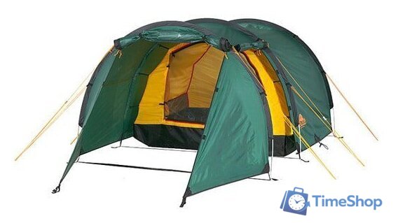 Треккинговая палатка AlexikA Tunnel 3 (зеленый) - Изображение №6 — Интернет-магазин Time-Shop