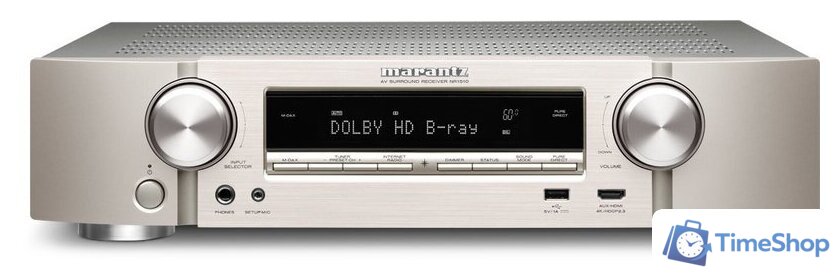 AV ресивер Marantz NR1510 (серебристый) - Изображение №1 — Интернет-магазин Time-Shop