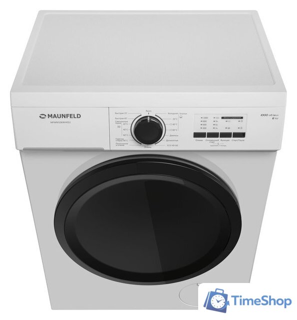 Стиральная машина MAUNFELD MFWM106WH052 - Изображение №4 — Интернет-магазин Time-Shop