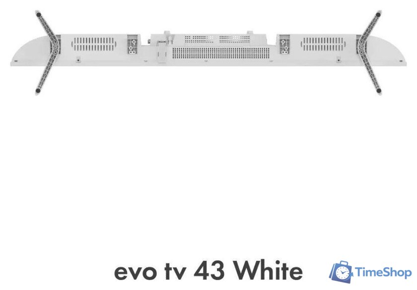 Телевизор Evo TV 43 White TD0051750RU - Изображение №3 — Интернет-магазин Time-Shop