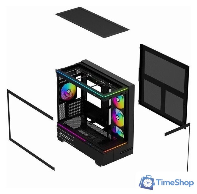 Корпус Thermalright M10 FAN4-C (черный) - Изображение №5 — Интернет-магазин Time-Shop