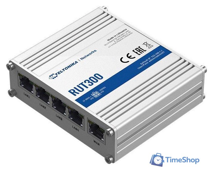 Маршрутизатор Teltonika RUT300 - Изображение №2 — Интернет-магазин Time-Shop
