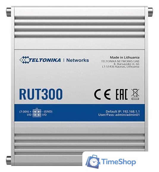 Маршрутизатор Teltonika RUT300 - Изображение №1 — Интернет-магазин Time-Shop