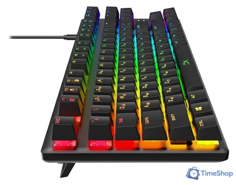 Клавиатура HyperX Alloy Origins Core (HyperX Blue) - Изображение №4 — Интернет-магазин Time-Shop