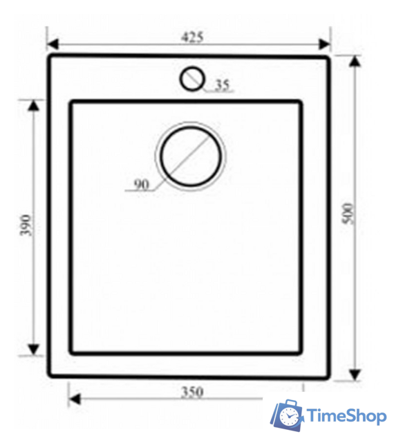 Кухонная мойка Granula 4201 (черный) - Изображение №11 — Интернет-магазин Time-Shop