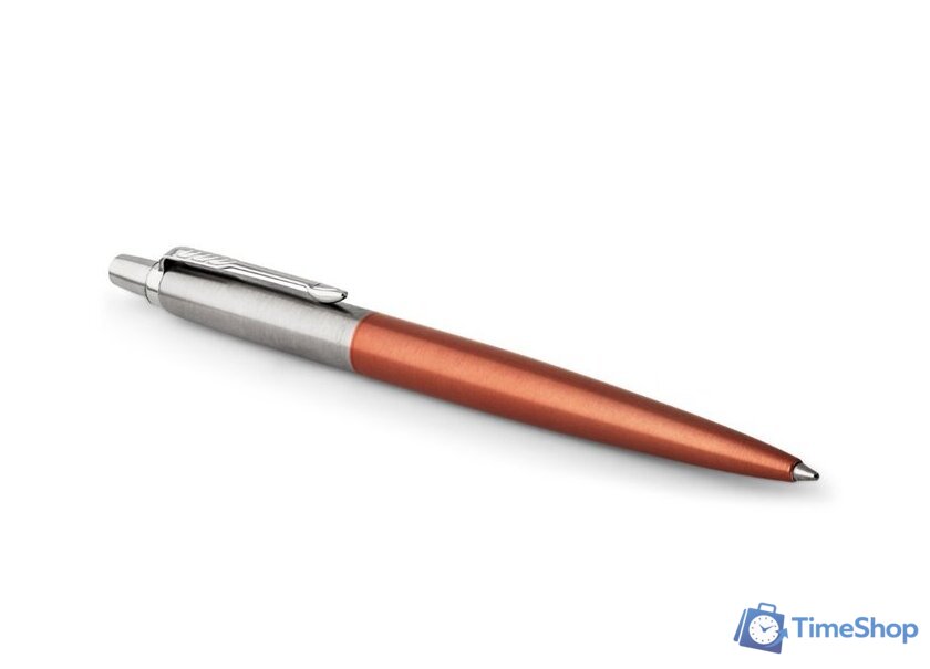 Ручка шариковая Parker Jotter Essential Chelsea Orange CT 1953189 - Изображение №4 — Интернет-магазин Time-Shop