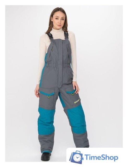 Костюм Huntsman Siberia Lady Breathable 44-46/158-164 (бирюза/серый) - Изображение №4 — Интернет-магазин Time-Shop