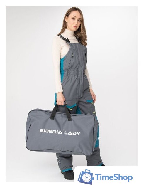 Костюм Huntsman Siberia Lady Breathable 44-46/158-164 (бирюза/серый) - Изображение №6 — Интернет-магазин Time-Shop