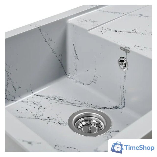 Кухонная мойка Wisent WB27-16 (с сифоном GER013) - Изображение №5 — Интернет-магазин Time-Shop