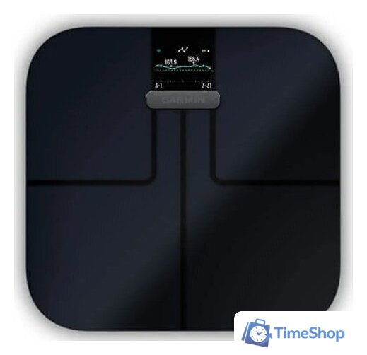 Умные напольные весы Garmin Index S2 010-02294-12 - Изображение №4 — Интернет-магазин Time-Shop