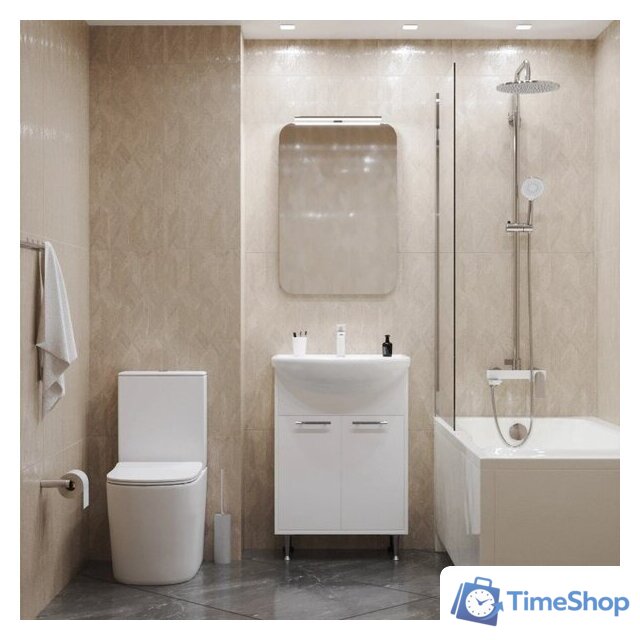  Mixline Тумба под умывальник АлАн-60 554983 + Уют 60 - Изображение №5 — Интернет-магазин Time-Shop