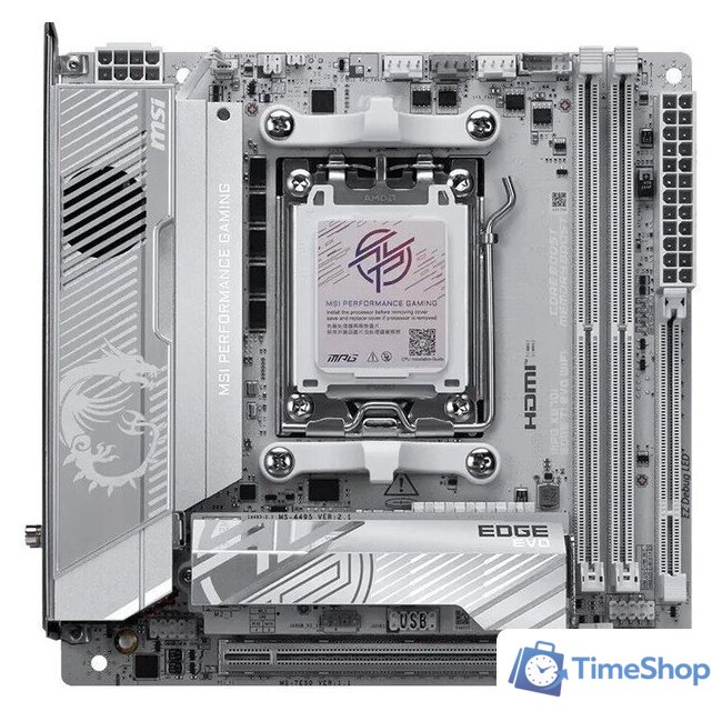 Материнская плата MSI MPG X870I Edge TI Evo WiFi - Изображение №1 — Интернет-магазин Time-Shop