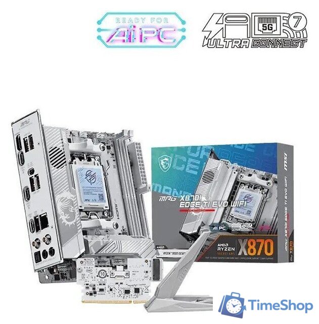 Материнская плата MSI MPG X870I Edge TI Evo WiFi - Изображение №5 — Интернет-магазин Time-Shop