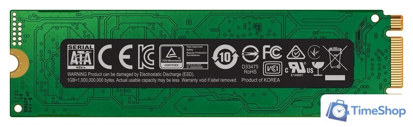 SSD Samsung 860 Evo 250GB MZ-N6E250 - Изображение №2 — Интернет-магазин Time-Shop
