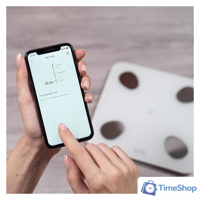 Умные напольные весы Picooc Mini Lite (белый) - Изображение №7 — Интернет-магазин Time-Shop