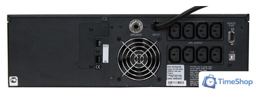 Источник бесперебойного питания Powercom King Pro RM KIN-3000AP LCD - Изображение №2 — Интернет-магазин Time-Shop