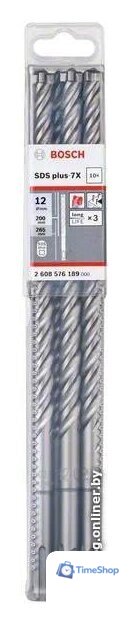 Набор буров Bosch 2608576189 (10 предметов) - Изображение №1 — Интернет-магазин Time-Shop