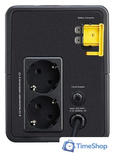 Источник бесперебойного питания APC Easy UPS BVX 900VA BVX900LI-GR - Изображение №4 — Интернет-магазин Time-Shop