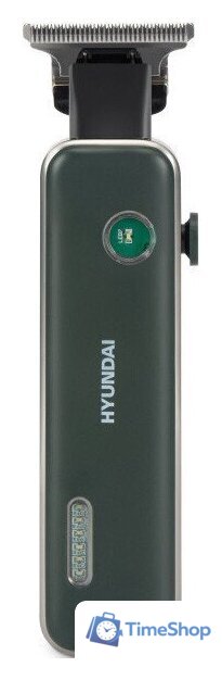 Триммер для бороды и усов Hyundai H-HT6070 (зеленый) - Изображение №1 — Интернет-магазин Time-Shop