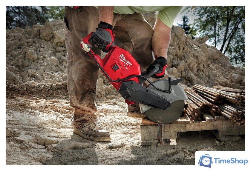 Бензорез Milwaukee М18 FCOS230-121 4933499175 (с 1-им АКБ) - Изображение №8 — Интернет-магазин Time-Shop