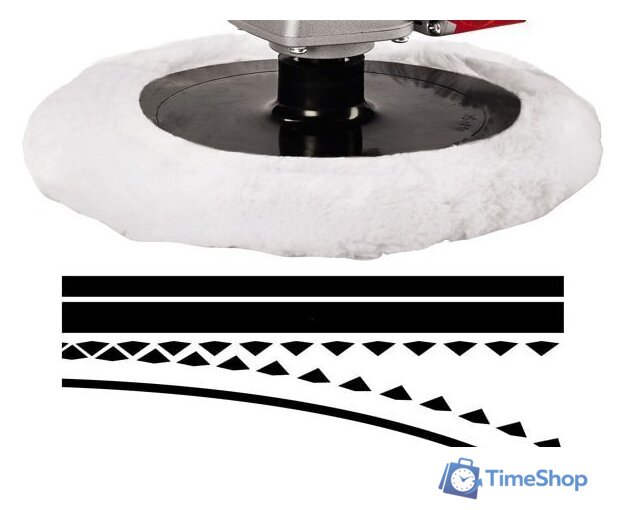 Полировальная машина Einhell PXC CE-CP 18/180 Li E-Solo (без АКБ) - Изображение №4 — Интернет-магазин Time-Shop