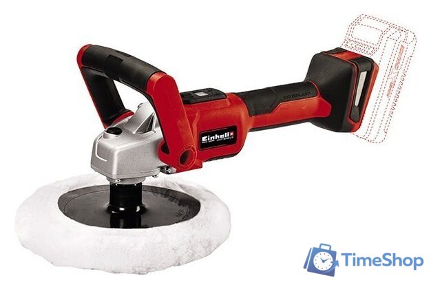 Полировальная машина Einhell PXC CE-CP 18/180 Li E-Solo (без АКБ) - Изображение №1 — Интернет-магазин Time-Shop