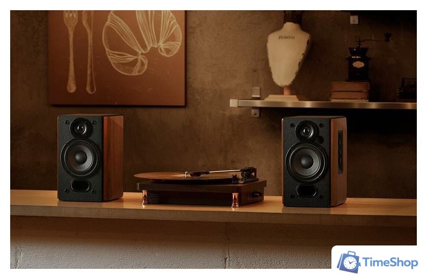 Акустика Edifier R1380DB (коричневый) - Изображение №11 — Интернет-магазин Time-Shop