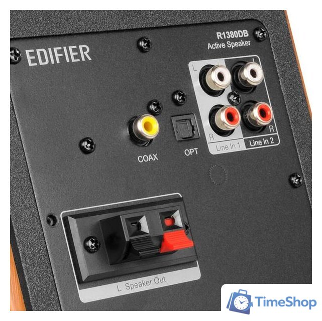 Акустика Edifier R1380DB (коричневый) - Изображение №8 — Интернет-магазин Time-Shop
