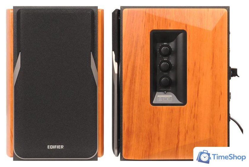 Акустика Edifier R1380DB (коричневый) - Изображение №3 — Интернет-магазин Time-Shop