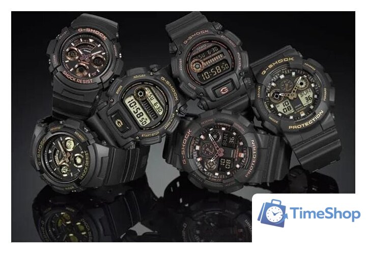 Наручные часы Casio G-Shock DW-9052GBX-1A9 - Изображение №3 — Интернет-магазин Time-Shop