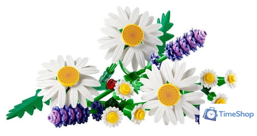 Конструктор LEGO Botanicals 11508 Ромашки и лаванда - Изображение №2 — Интернет-магазин Time-Shop