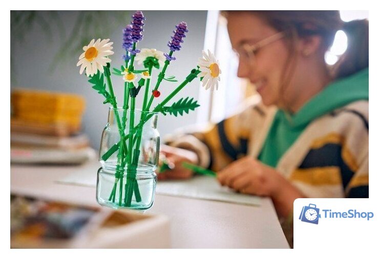 Конструктор LEGO Botanicals 11508 Ромашки и лаванда - Изображение №5 — Интернет-магазин Time-Shop