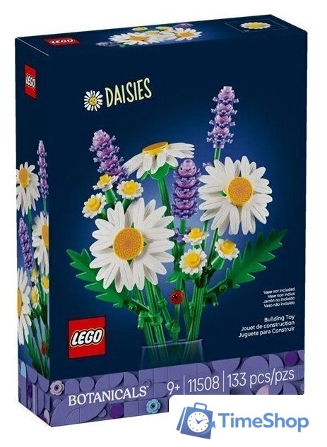 Конструктор LEGO Botanicals 11508 Ромашки и лаванда - Изображение №1 — Интернет-магазин Time-Shop