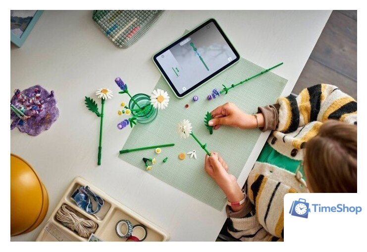 Конструктор LEGO Botanicals 11508 Ромашки и лаванда - Изображение №3 — Интернет-магазин Time-Shop