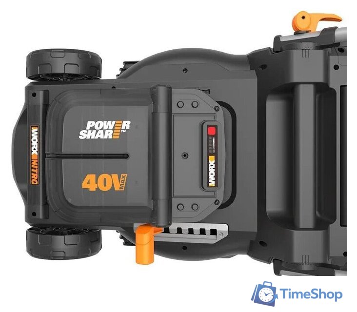 Газонокосилка Worx WG737E (с 2-мя АКБ) - Изображение №2 — Интернет-магазин Time-Shop