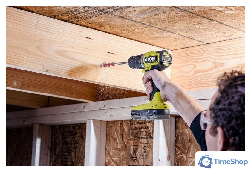 Ударная дрель-шуруповерт Ryobi HP RPD18C-220S 5133004982 (с 2-мя АКБ 2 Ah, сумка) - Изображение №15 — Интернет-магазин Time-Shop