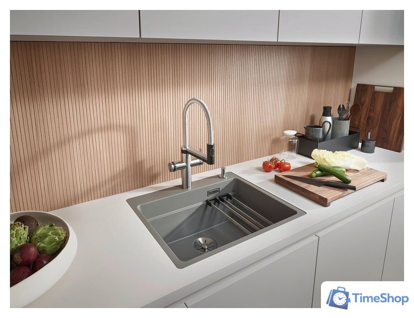 Кухонная мойка Blanco Etagon 6-F 527680 (трюфель) - Изображение №2 — Интернет-магазин Time-Shop