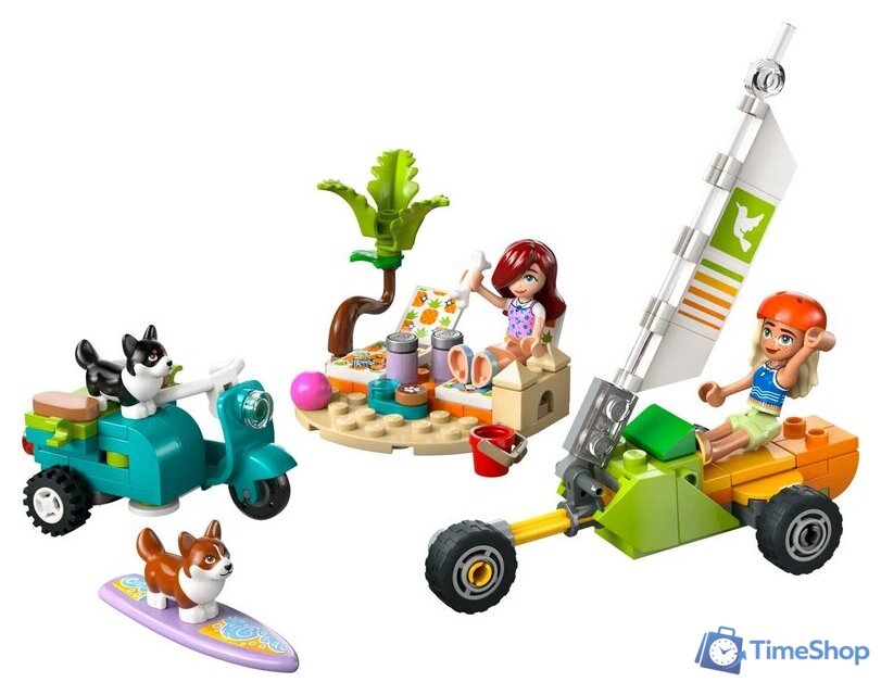 Конструктор LEGO Friends 42641 Собаки-серфингисты и приключения на скутере - Изображение №4 — Интернет-магазин Time-Shop