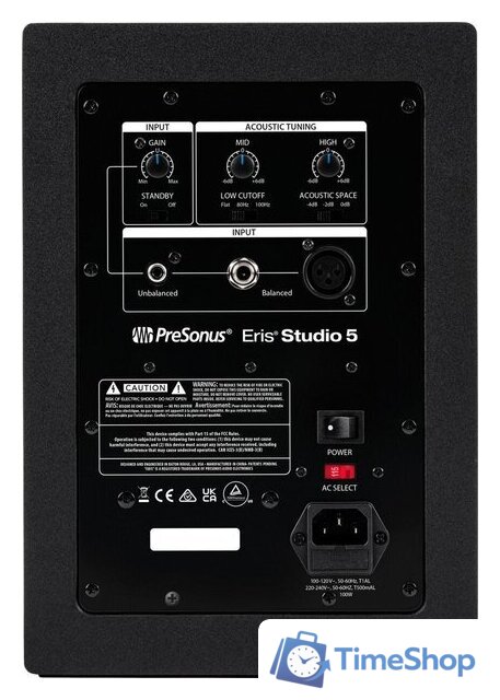 Монитор ближнего поля PreSonus Eris Studio 5 Single - Изображение №2 — Интернет-магазин Time-Shop