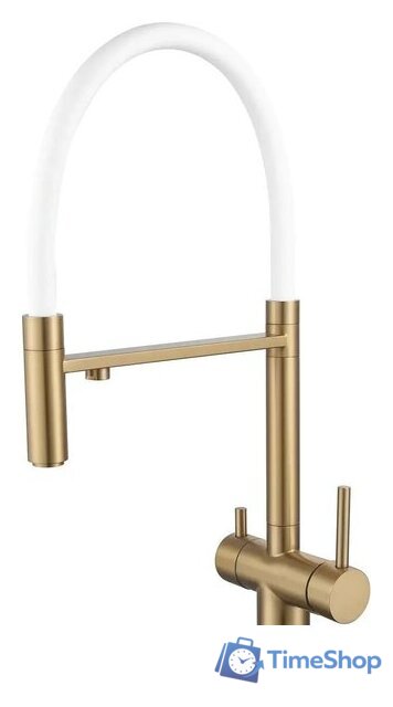 Смеситель Shevanik S178G (золотой сатин) - Изображение №1 — Интернет-магазин Time-Shop