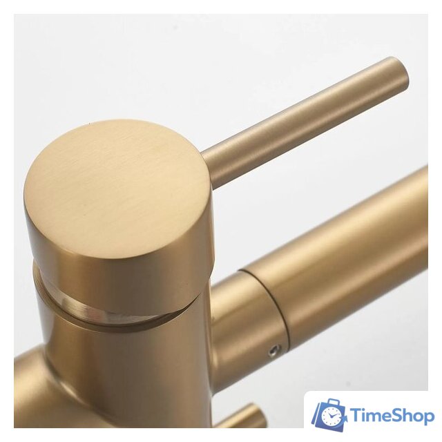 Смеситель Shevanik S178G (золотой сатин) - Изображение №5 — Интернет-магазин Time-Shop