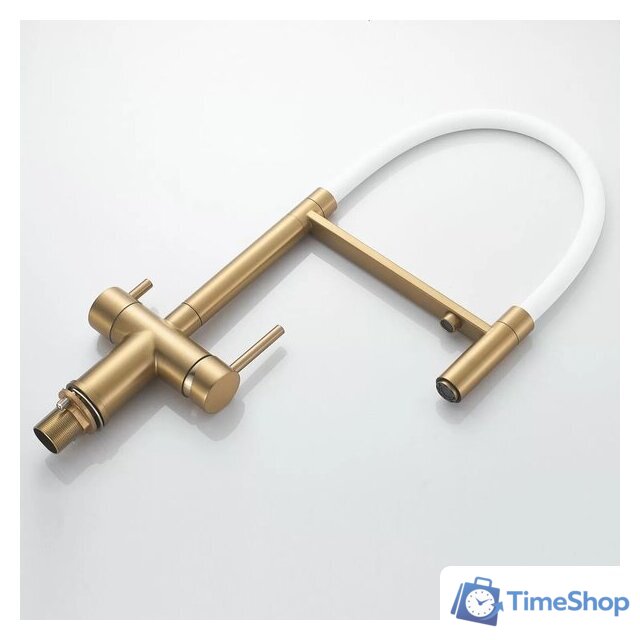 Смеситель Shevanik S178G (золотой сатин) - Изображение №7 — Интернет-магазин Time-Shop