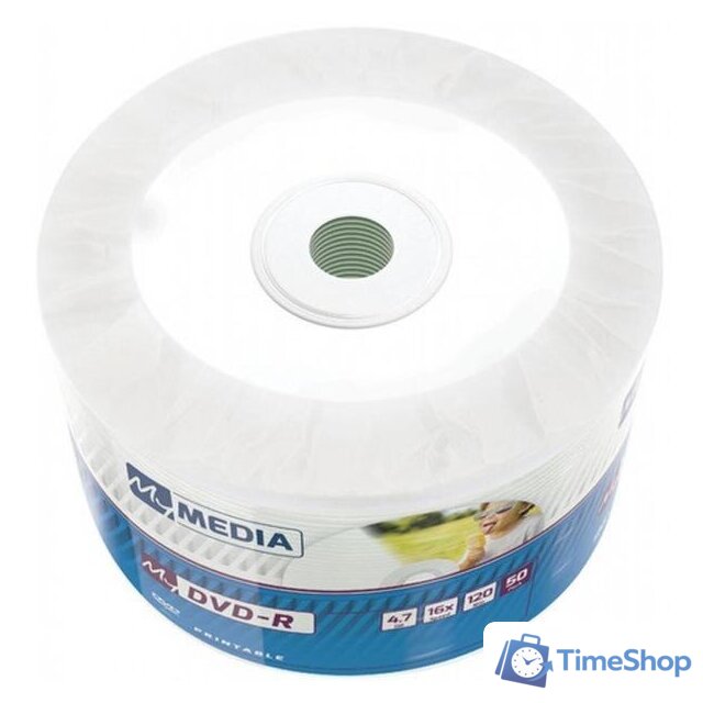 DVD-R диск MyMedia 4.7Gb 16x 69202 (50 шт.) - Изображение №2 — Интернет-магазин Time-Shop