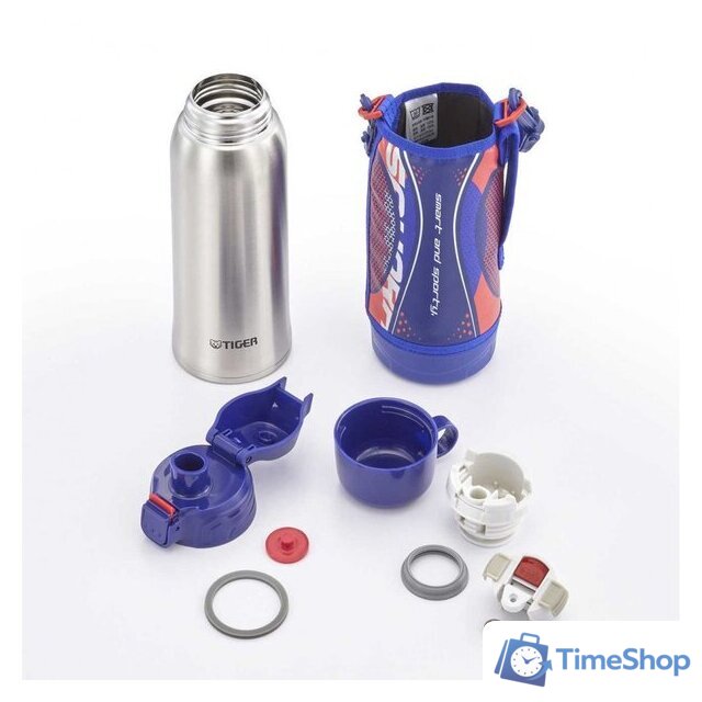 Термос Tiger MBO-H080 800 мл (синий) - Изображение №5 — Интернет-магазин Time-Shop