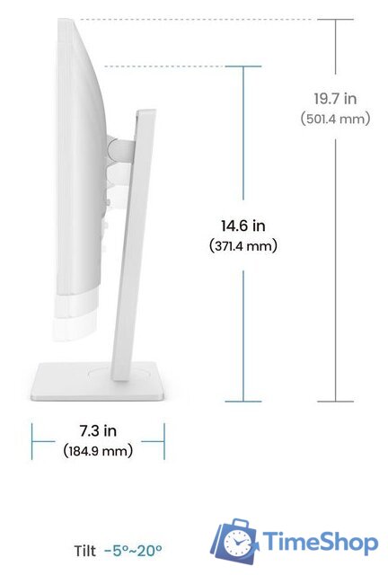 Монитор BenQ Eye-Care GW2486TC - Изображение №9 — Интернет-магазин Time-Shop