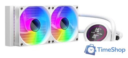 Система жидкостного охлаждения для процессора 1stPlayer TS4 240 (белый) - Изображение №1 — Интернет-магазин Time-Shop