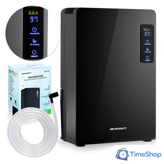 Осушитель воздуха Berdsen BR-22A (чёрный) - Изображение №1 — Интернет-магазин Time-Shop